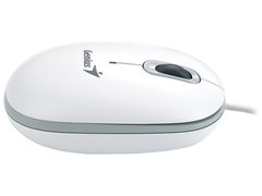 Мышь Genius ScrollToo 200, оптическая, USB, 1200dpi, USB, 3 кнопки, white  
