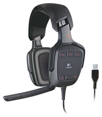 Наушники с микрофоном Logitech G35 Surround Sound Headset (981-000117)