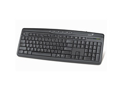 Клавиатура Genius KB-202 PS/2, Multimedia, с дополнительными клавишами, black, colour box