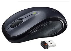 Mouse Logitech Wireless M510 (1600dpi, laser, USB, FM, Unifying™reciever,  7btn+Roll, 2xAA)  